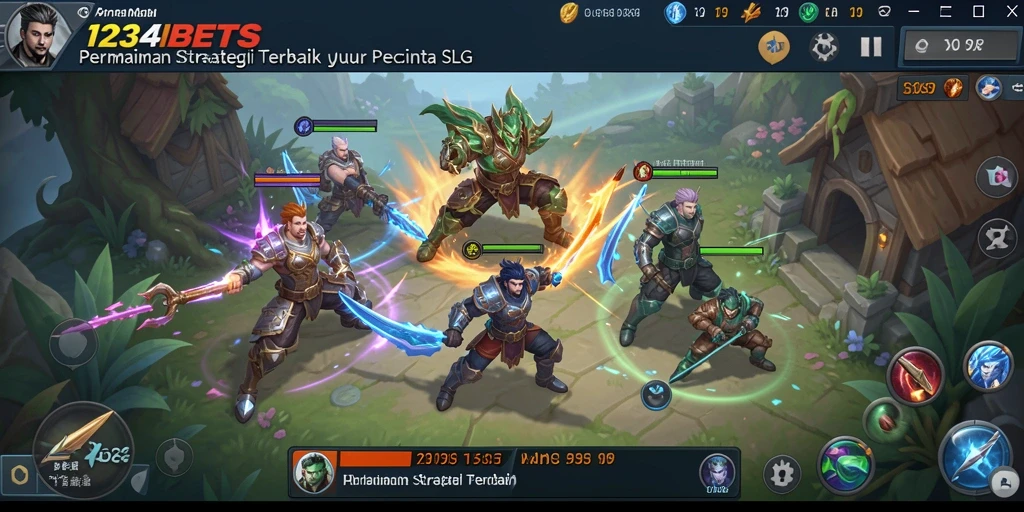 Tampilan gameplay 1234BETS yang mendebarkan dan penuh strategi.