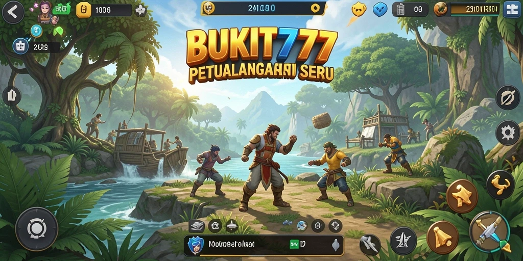 Tampilan gameplay mendebarkan di dunia terbuka BUKIT777.