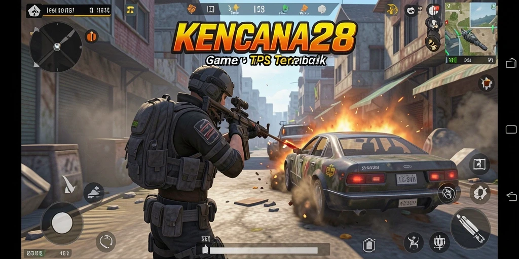 Screenshot dari gameplay KENCANA28 yang intens dan penuh aksi.