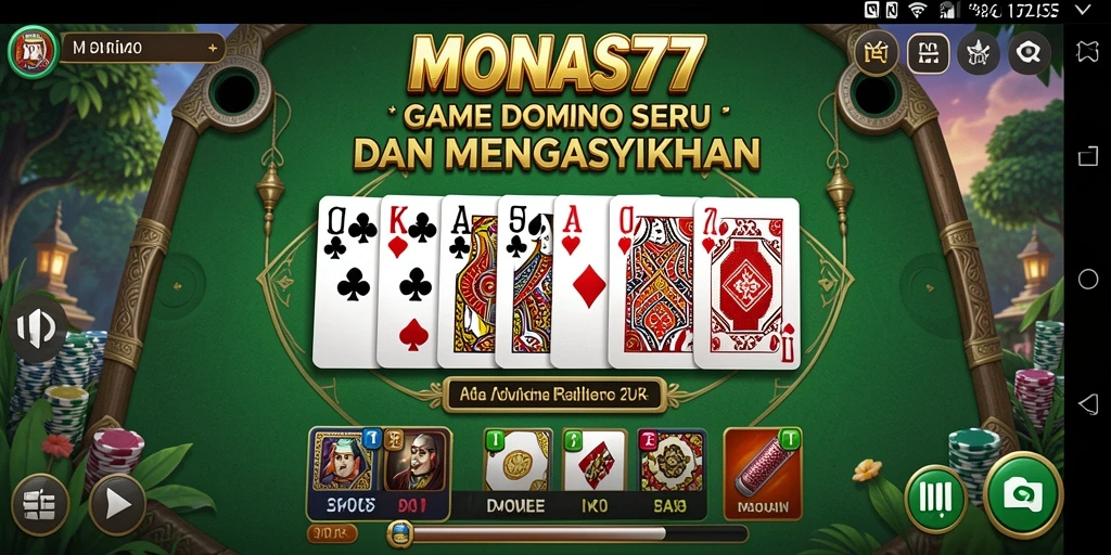 Tampilan gameplay MONAS77 yang menarik dan interaktif.