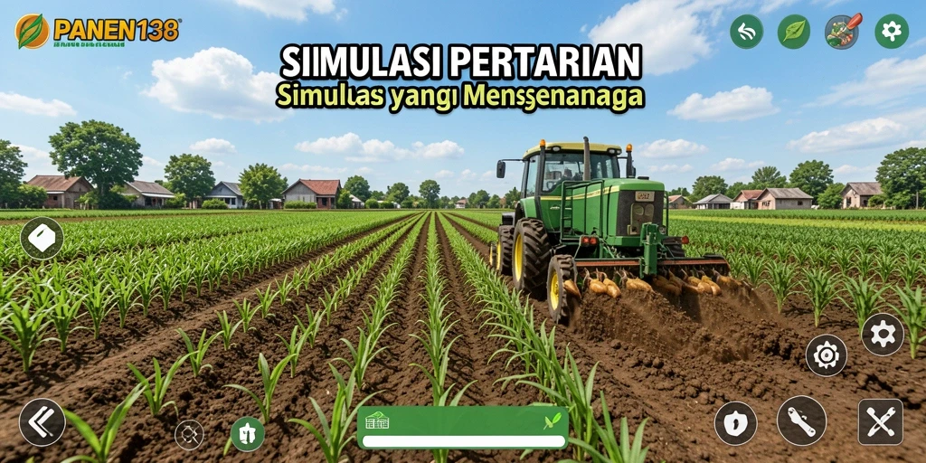 Screenshot main game <strong>PANEN138</strong> dengan gameplay pertanian yang seru.