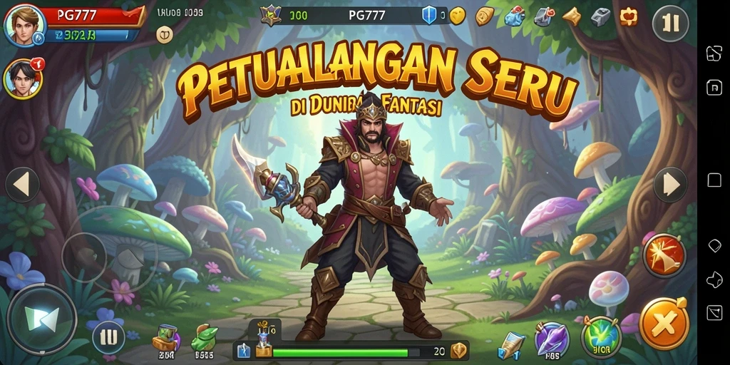 Tampilan menakjubkan dari gameplay PG777 yang penuh petualangan.