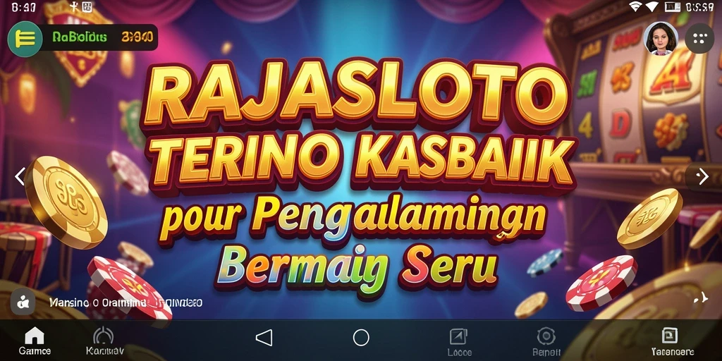 Tampilan gameplay menakjubkan di RAJASLOTO yang penuh aksi.